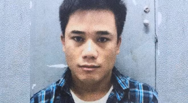 Dũng tại thời điểm bị bắt