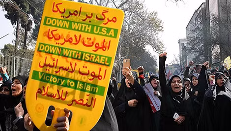 Người dân Tehran xuống đường phản đối Mỹ và Israel, ngày 4-11.