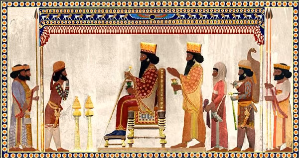 Theo đó, đế chế Achaemenid tồn tại ở 3 châu lục rộng lớn lớn là: châu Á, châu Âu và Châu Phi.