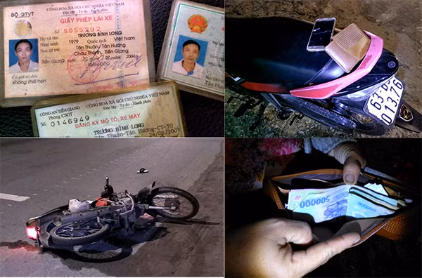 Hiện trường vụ việc.