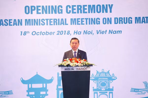 Bộ trưởng Tô Lâm phát biểu khai mạc Hội nghị.