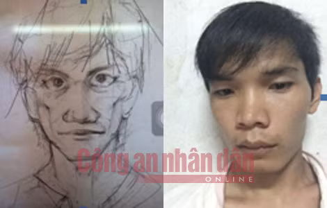 Bức phác họa từ giấc mơ kỳ lạ của cô gái nhìn khá giống Vũ Văn Tiến.