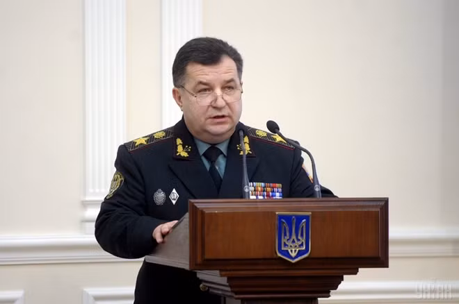Bộ trưởng Quốc phòng Ukraina Stepan Poltorak
