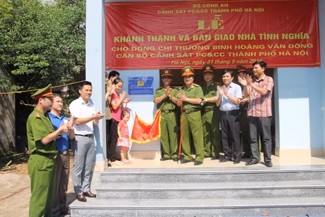 Căn nhà tình nghĩa của những tấm lòng hảo tâm.