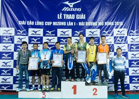 Đôi nam: 1. Nguyễn Thanh Hiển/ Nguyễn Trí Dũng (360) 2. Nguyễn Bá Công/ Phạm Ngọc Thanh (Mizuno) 3. Mạc Văn Sinh/ Nguyễn Duy Nhung (Đo lường) 3. Nguyễn Bá Thương/ Phạm Văn Huy (360)