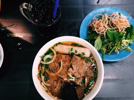 Bún bò Huế được đánh giá là món được khách quốc tế yêu thích nhất.
