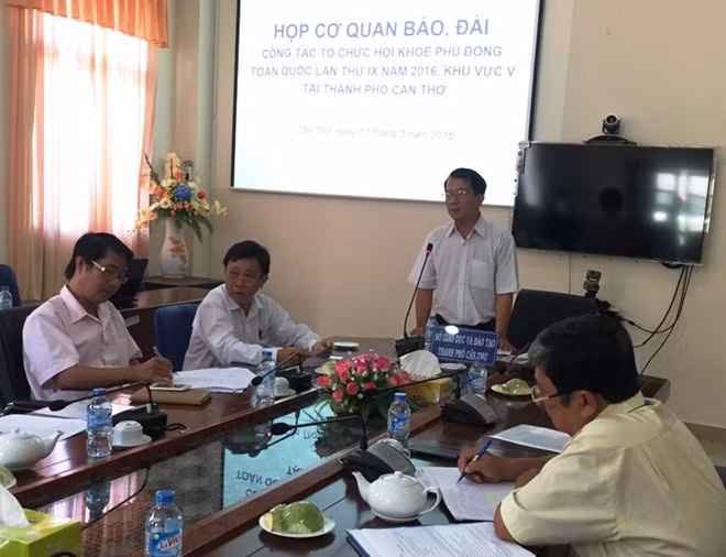 Họp báo về công tác tổ chức Hội khỏe Phù Đổng 2016 (Khu vực V).
