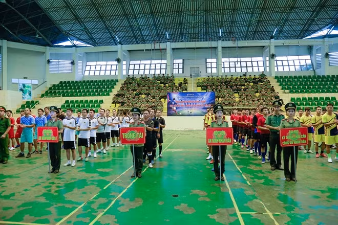 Các Học viện, trường CAND khu vực phía Bắc tham dự giải
