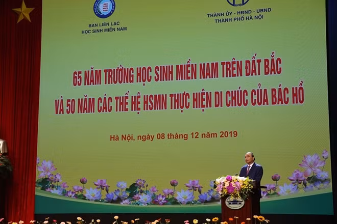 Thủ tướng Nguyễn Xuân Phúc phát biểu tại buổi lễ
