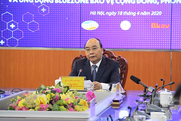 Thủ tướng Nguyễn Xuân Phúc phát biểu chỉ đạo tại buổi lễ