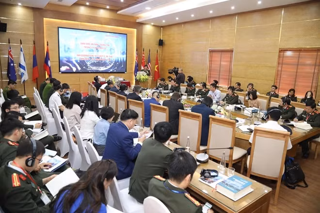 Toàn cảnh Hội thảo khoa học quốc tế "Đảm bảo An ninh thông tin trong kỷ nguyên số"