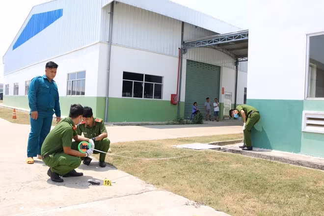 Hiện trường vụ án.