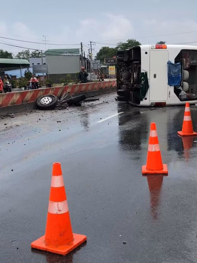Hiện trường vụ tai nạn