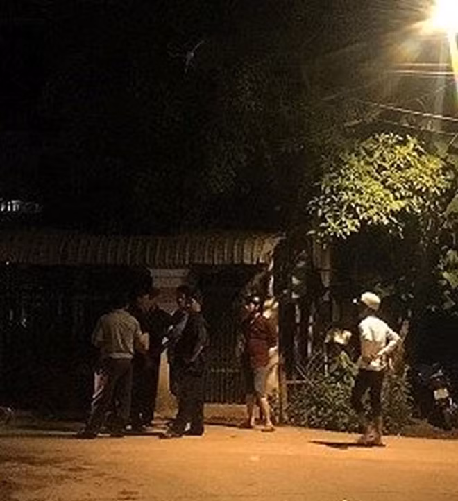 Hiện trường vụ việc (ảnh N.T)