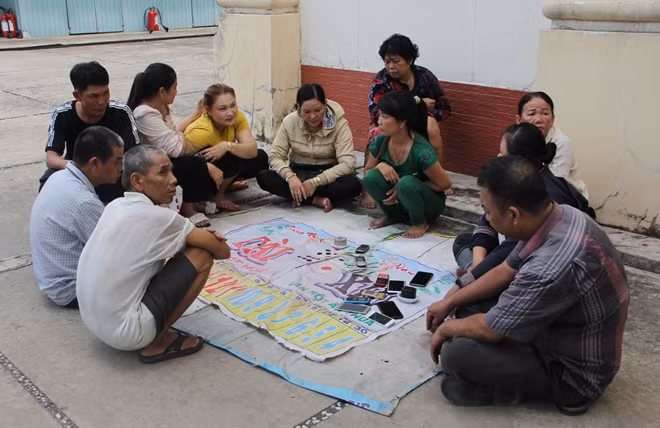 Các đối tượng bị bắt giữ