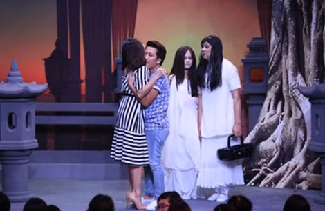 Trào lưu giả gái để mua vui vẫn được sử dụng trong gameshow "Ơn giời cậu đây rồi".