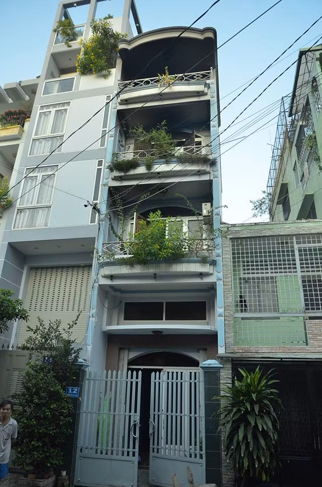 Căn nhà xảy ra vụ cháy