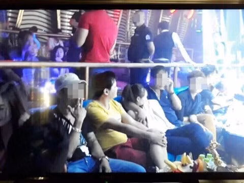 Hình ảnh kiểm tra quán bar.