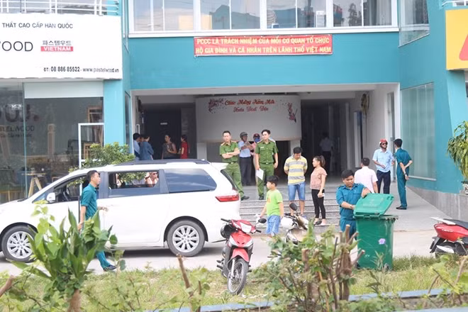 Hiện trường nơi xảy ra vụ việc
