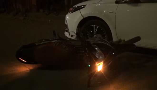 Hiện trường vụ va quẹt