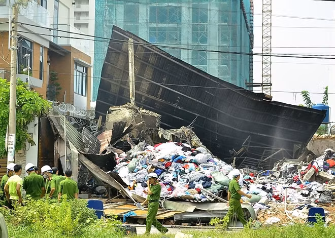 Hiện trường vụ cháy