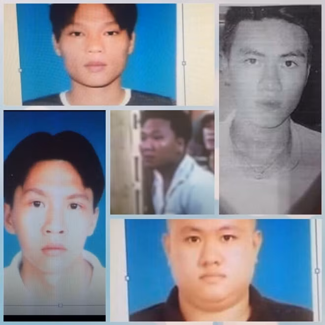 Nhóm đối tượng đang bị truy xét