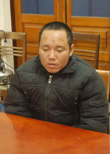 Nguyễn Thành Lâm tại cơ quan Công an.
