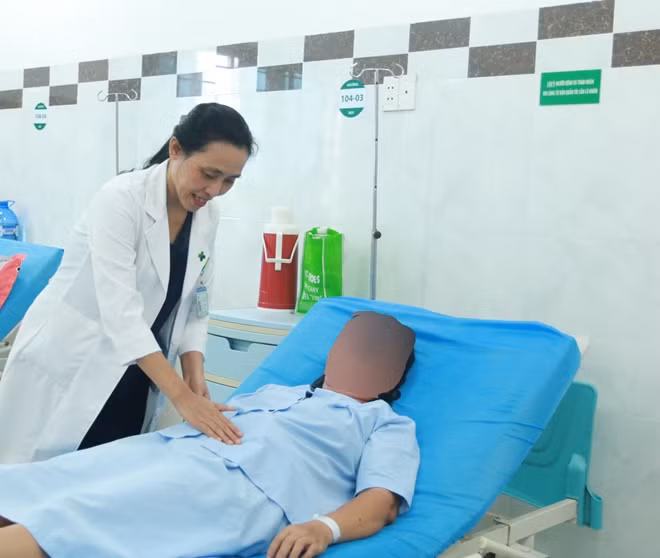 Bệnh nhân đã ổn định sức khoẻ sau ca phẫu thuật thành công.