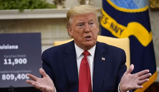 Tổng thống Mỹ Donald Trump. Ảnh: The Washington Post