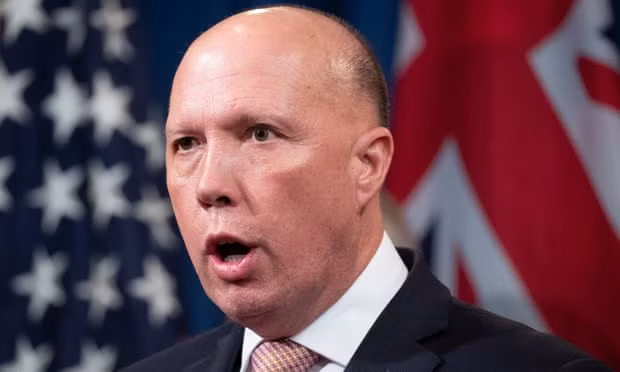 Bộ trưởng Nội vụ Australia Peter Dutton đã nhiễm COVID-19. Ảnh: The Guardian