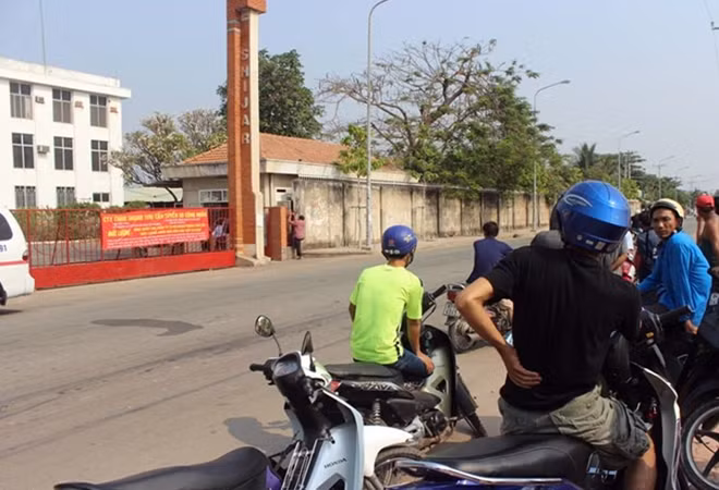 Nơi xảy ra vụ nổ.