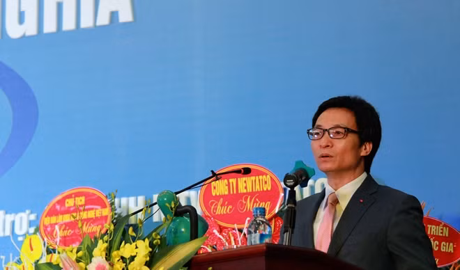 Phó Thủ tướng phát biểu tại lễ trao giải
