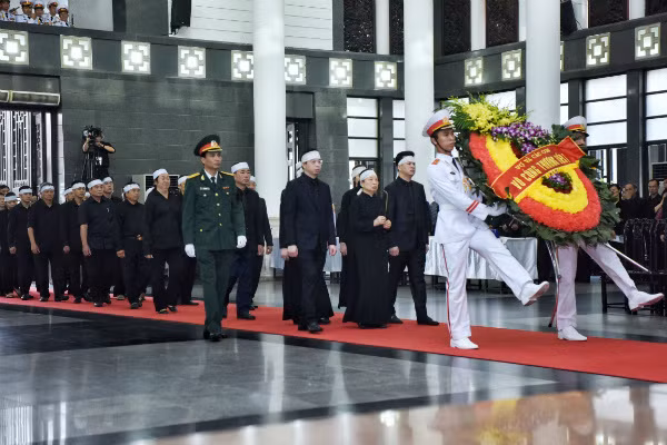 Gia quyến Chủ tịch nước Trần Đại Quang.