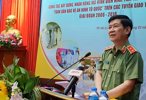 Thứ trưởng Nguyễn Văn Sơn phát biểu tại Hội nghị