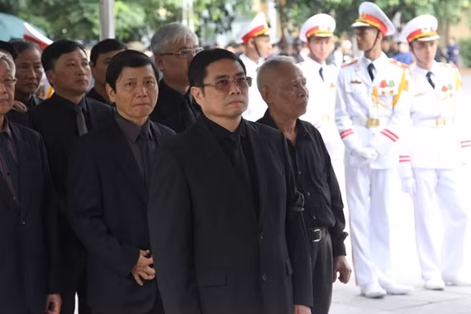 Đoàn đại biểu Ban Tổ chức Trung ương viếng Chủ tịch nước Trần Đại Quang.