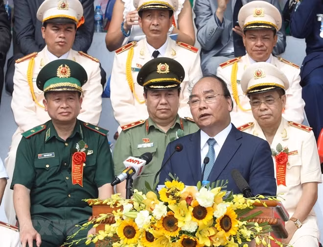 Thủ tướng Nguyễn Xuân Phúc phát biểu tại buổi Lễ