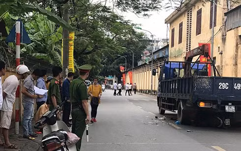 Hiện trường vụ tai nạn