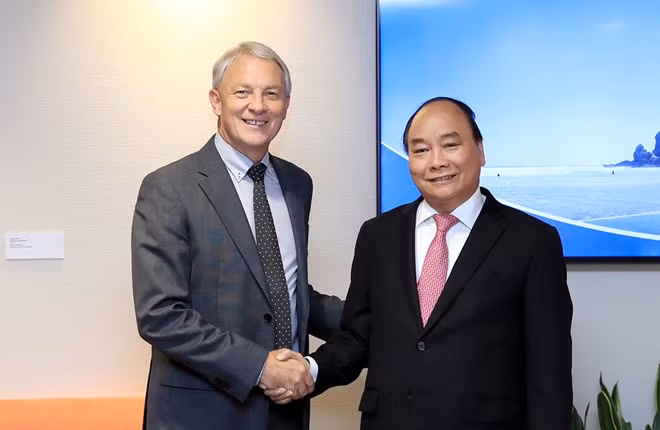 Thủ tướng Nguyễn Xuân Phúc và Thị trưởng Phil Goff