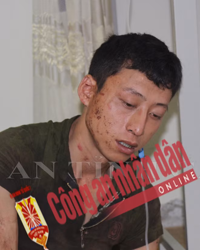 Đối tượng Lý Đình Khánh bị bắt giữ