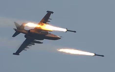 Máy bay Nga tiến hành nhiều cuộc không kích IS tại Syria.