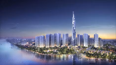 Với vốn đầu tư khoảng 30.000 tỷ đồng, Vinhomes Central Park có hạ tầng kết nối với cầu Sài Gòn và cầu Thủ Thiêm hiện đại.