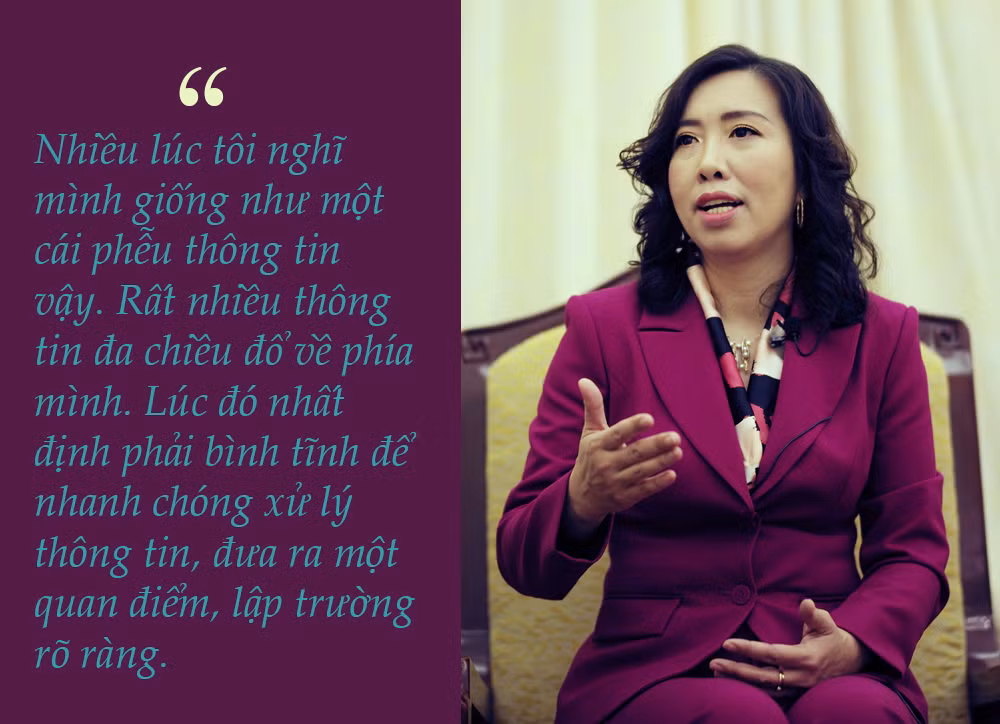 Người phát ngôn Bộ Ngoại giao Việt Nam Lê Thị Thu Hằng: “Tôi đã tập để… không nhăn trán!” ảnh 7