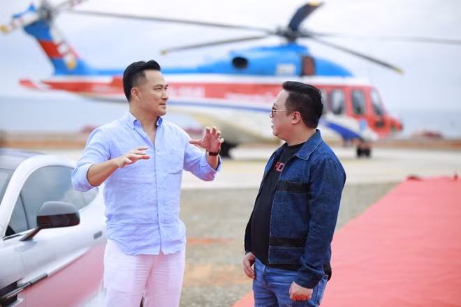 Diễn viên Chi Bảo dành nhiều lời khen cho sân golf PGA độc quyền do Greg Norman thiết kế tại NovaWorld Phan Thiet.