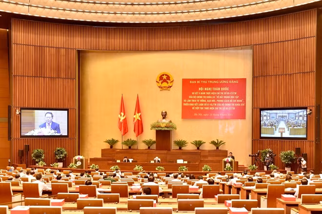 Toàn cảnh hội nghị.