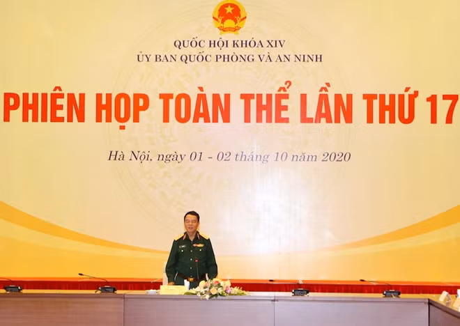 Chủ nhiệm UBQPAN Võ Trọng Việt kết lại nội dung thảo luận.