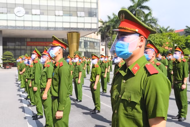 300 học viên Học viện CSCĐ sẵn sàng lên đường chi viện cho tỉnh Bắc Ninh phòng, chống dịch.