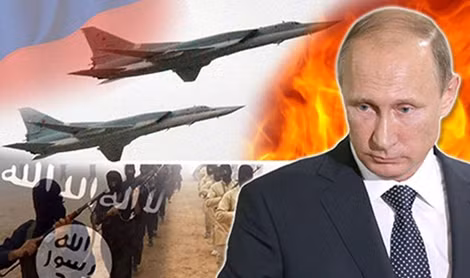 Tổng thống Nga Putin phát động chiến dịch chống IS ở Syria từ ngày 30-9-2015.