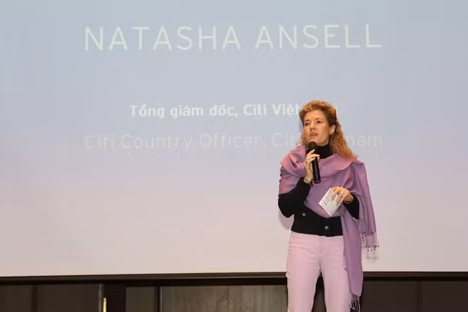 Bà Ansell là Giám đốc của Citi tại Việt Nam