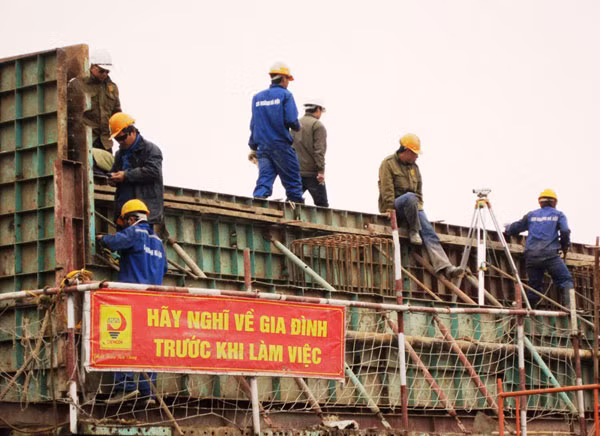 Tai nạn lao động liên quan đến lĩnh vực xây dựng đang chiếm tỷ lệ lớn nhất.