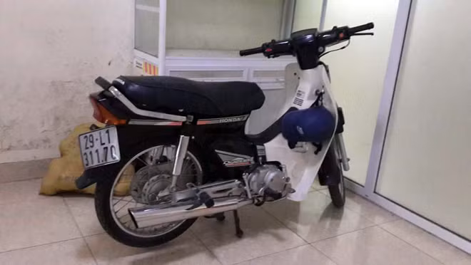 Chiếc xe tang vật.